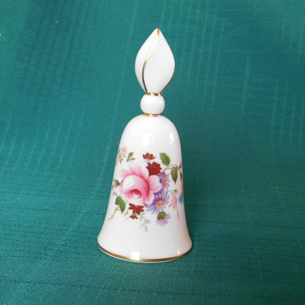 Royal Crown Derby bell (no clapper) Derby Posies (2003) near mint condition
